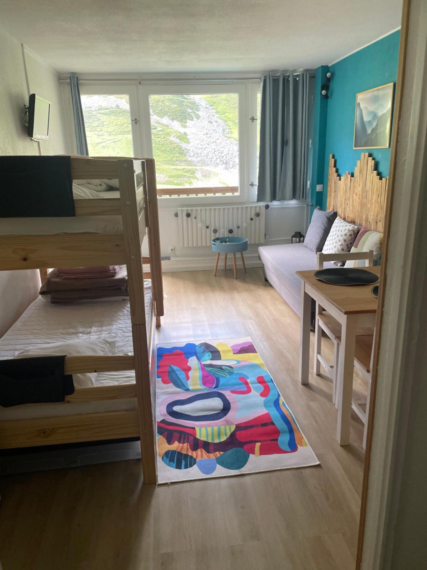 Studio Mongie Aux Pieds Des Pistes Avec Balcon ラ・モンジー エクステリア 写真